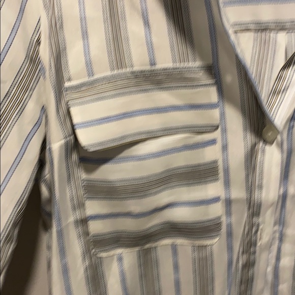 Silky Button Down - Picture 2 of 3